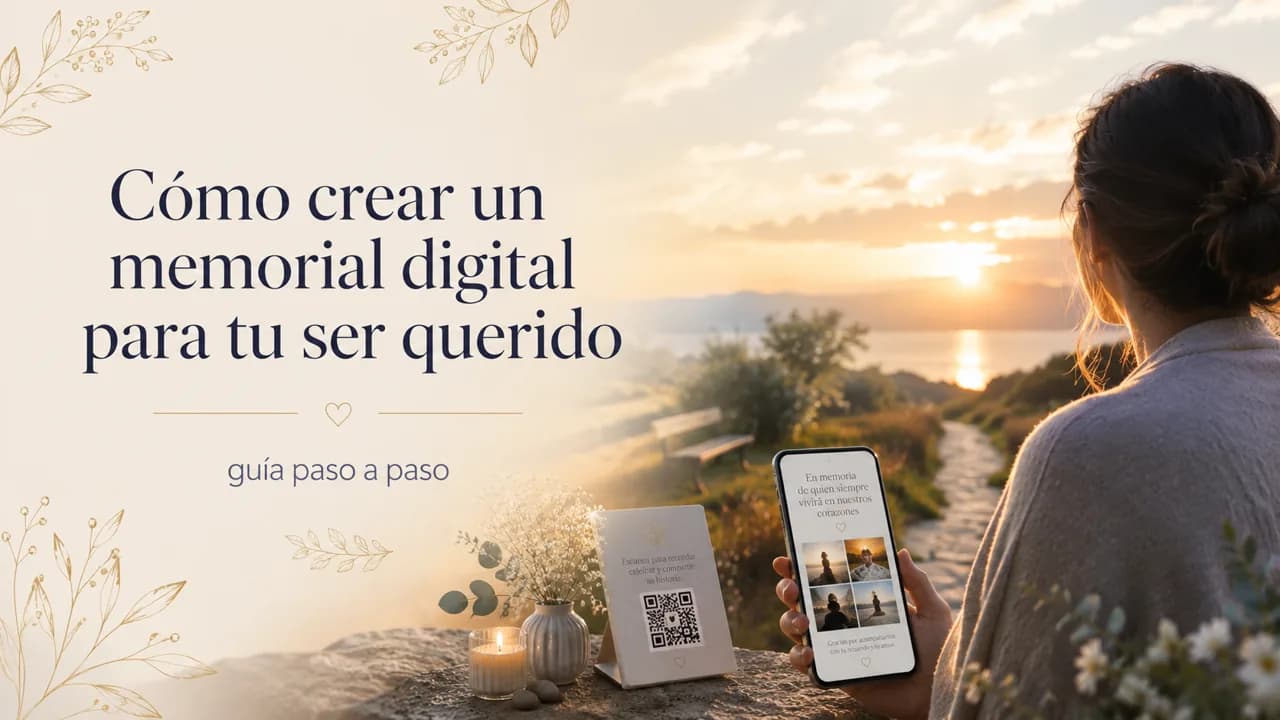 Cómo crear un memorial digital para tu ser querido: guía paso a paso