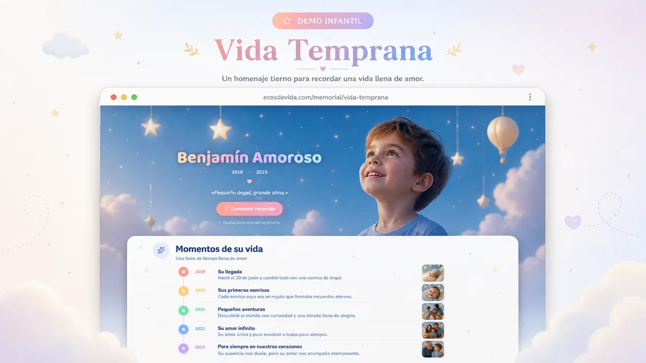 Vista previa Vida Temprana