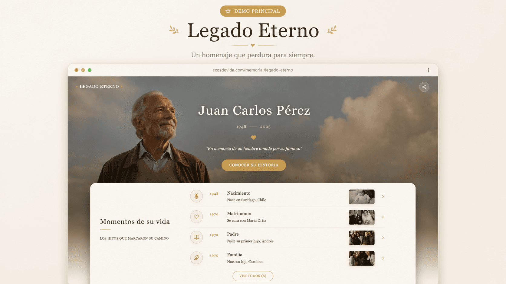 Vista previa Legado Eterno